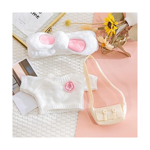 30Cm Lalafanfan Café Canard en Peluche Poupées Vêtements Accessoires, Jupe Mignonne Vêtements pour 30Cm Canard Jaune, Cadeaux