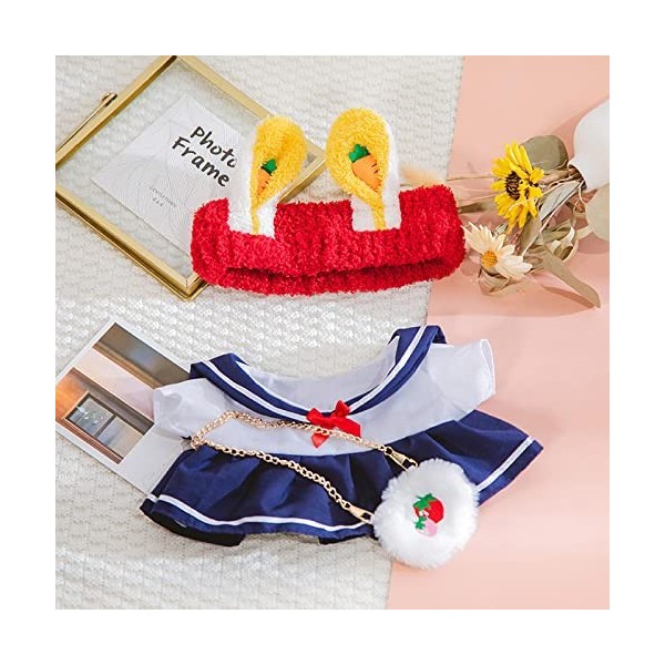 30Cm Lalafanfan Café Canard en Peluche Poupées Vêtements Accessoires, Jupe Mignonne Vêtements pour 30Cm Canard Jaune, Cadeaux