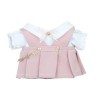 Accessoires de poupée pour poupée en coton de 20 cm, vêtements de poupée de style preppy, vêtements en peluche, costume de po