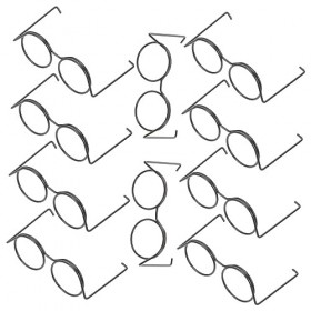 ABOOFAN 10 Pièces Lunettes De Poupée Mini Lunettes Pour Poupées Accessoires De Costume De Mini Poupées Lunettes De Soleil Pou