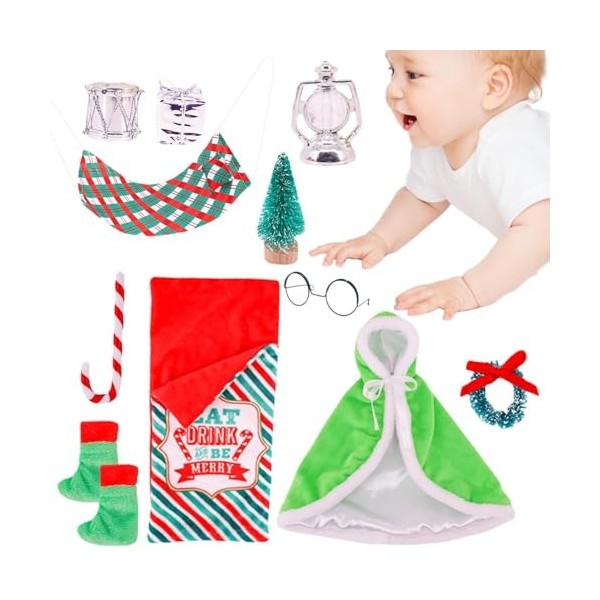 Mini Valise De Noël Décorative - Sac à Main Léger Pour Poupée, Accessoire Mignon Pour Enfants