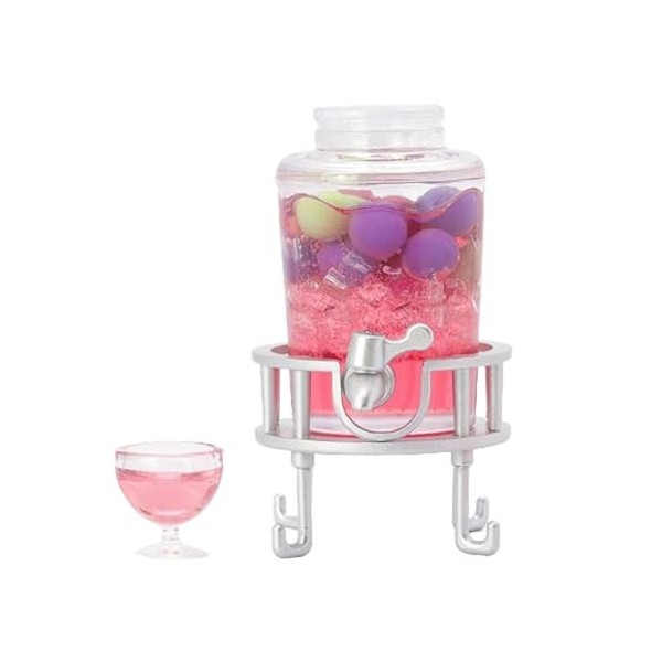 perfk Accessoires pour Maison de poupée, Seau à jus de Simulation, modèle de Jeu, Seau à jus Miniature Classique pour Fournit