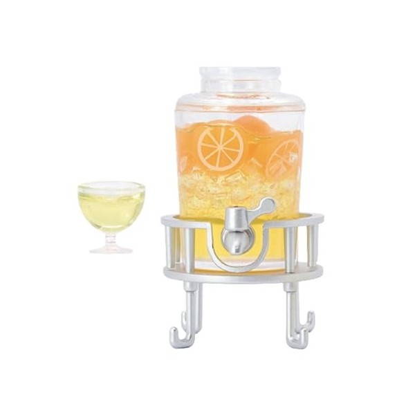 Perfeclan Seau à jus Miniature pour Maison de poupée, Ensemble de seaux à Boissons, Ornement de scène, Accessoires pour Maiso