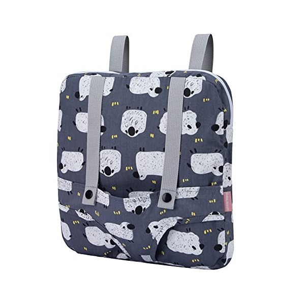 Bebamour Sac à Langer Licorne avec Matelas à Langer pour poupée - Accessoires Tendance pour bébé Fille