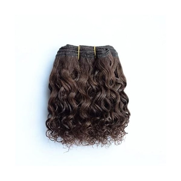 LUNYY 1 pièces trames de Cheveux en Laine pour poupées BJD Extensions de Cheveux bouclés pour Toutes Les poupées Perruques de