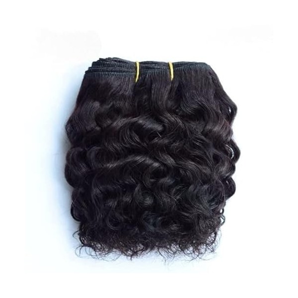 LUNYY 1 pièces trames de Cheveux en Laine pour poupées BJD Extensions de Cheveux bouclés pour Toutes Les poupées Perruques de