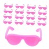 Abaodam 80 Pièces Mini Lunettes De Soleil Accessoires De Voyage Lunettes De Soleil À La Mode Mini Poupée Accessoires Mini Acc