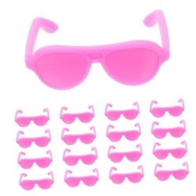 ibasenice 80 Pièces Mini Lunettes De Soleil Lunettes De Soleil De Mode Mini Accessoires De Poupée Accessoires pour Animaux De