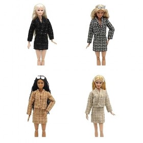 liaobeiotry Accessoires de poupées pour joints à rotule de 30 cm pour une belle jupe costume pour filles faisant semblant de 