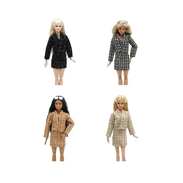 liaobeiotry Accessoires de poupées pour joints à rotule de 30 cm pour une belle jupe costume pour filles faisant semblant de 