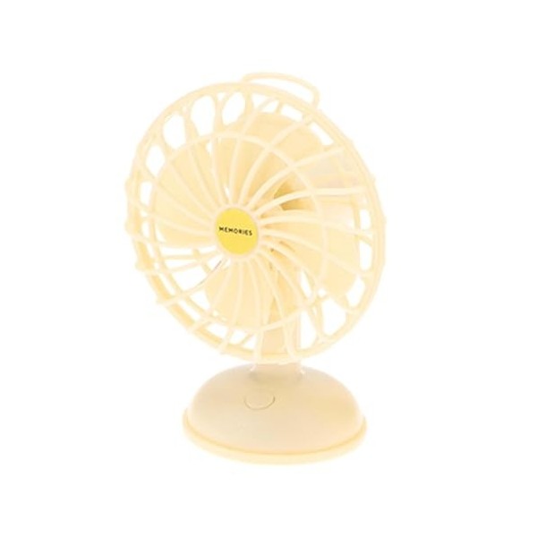 Colcolo Ventilateur de Bureau pour Maison de poupée, Accessoires pour Maison de poupée, échelle 1/12 1/6, Mini Ventilateur de