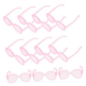 Toyvian 50Pcs Mini Poupée Lunettes Jouets Artisanat pour Enfants Poupée Accessoires Poupée Jouet Lunettes Accessoires Petite 