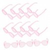 Toyvian 50Pcs Mini Poupée Lunettes Jouets Artisanat pour Enfants Poupée Accessoires Poupée Jouet Lunettes Accessoires Petite 