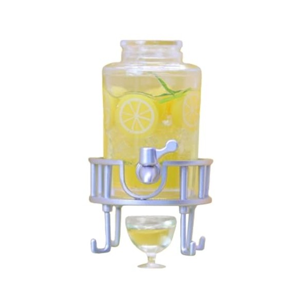 Colcolo Seau à jus Miniature pour Maison de poupée, Ensemble de seaux à Boissons, Ensemble de Jeu, Accessoires de Maison de p