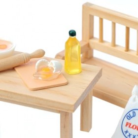 Accessoires de lutin miniature, 9 pièces daccessoires de porte de lutin de Noël, 1/12, mini accessoires de maison de poupée,