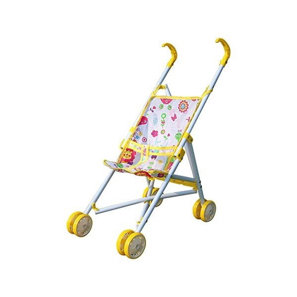 Poussette Jouet | Poussette de poupée pour Enfant avec Panier inférieur | Accessoires de poupée pour Fille à partir de 3 Ans 