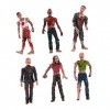 Didiseaon 6 Pièces Jouet De Poupée Zombie Figurines daction Jouets Figurines De Zombies Dhalloween Accessoires Effrayants po