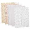 Vaguelly 5 Feuilles Maison De Poupée Papier Peint Jouets pour Enfants Accessoires Maison De Poupée Papier De Sol Miniature Wa