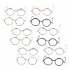 Abaodam 12 Pièces Mini Lunettes Accessoires De Maison De Poupée Miniature Poupées De Maison De Poupée Accessoires pour Animau