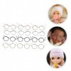 Abaodam 12 Pièces Mini Lunettes Accessoires De Maison De Poupée Miniature Poupées De Maison De Poupée Accessoires pour Animau