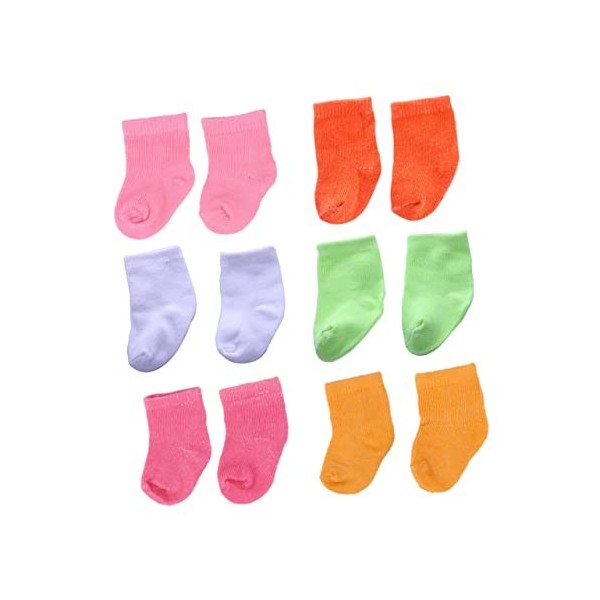 DIKACA 8 Paires De Chaussettes De Poupée 18 Chaussures De Poupée Maison De Jeu Jouet Ma Vie Chaussures De Poupée Ma Génératio