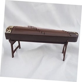 KOMBIUDA Simulé Guzheng Goblincore Room Decor Miniatures Accessoires De Poupée Astetic Room Decor Mini Accessoires pour Poupé