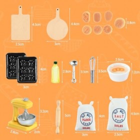 Accessoires Miniatures pour Maison de Poupée, Accessoires de Cuisine de Noël Miniature, Ensemble de Cuisson Miniature, Miniat