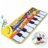 Amison New Touch Play Clavier Musical Musique Chantant Tapis de Gym Tapis Best Cadeau pour Enfant bébé