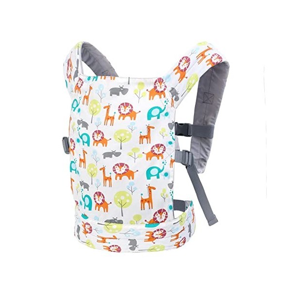 Tongdejing Porte-poupée, porte-poupée pour petites filles à lavant et à larrière, sangle réglable, accessoires de poupée, s