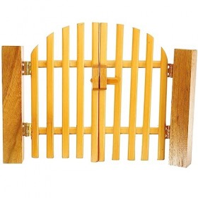 ibasenice Porte Miniature en Bois Porte Mini Porte Modèle Décoration Maison De Poupée Jardin Cour Accessoires Décoration De G