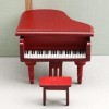 Generico Piano avec Tabouret Figurine pour Boîte de Chambre de Maison de Poupée 1/12 - Domotique et Objets Connectés à Faire 