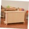 OATIPHO Casier Modèle De Maison De Poupée Meubles en Bois Mini Accessoires 1 Pièce