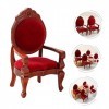 Cabilock 2 Pièces Fauteuil Pêche Jouets Vintage Jouet pour Bébé Chaise Vintage Enfants Mini Jouets Mini Accessoires pour Poup