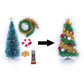 Colcolo Accessoires de noël pour Maison de poupée 1:12, Micro Ornement de Paysage, Accessoires Photo, Ensemble de Jeu de Simu