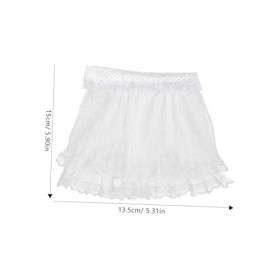 KOMBIUDA Rideaux De Maison De Poupée Décor Un Raccords Accessoires pour Draperies Rideaux Sheer Rideaux Mini Maison De Poupée