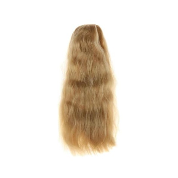 Enshey 1/3 BJD DIY Accessoires pour Cheveux Boucl en Marron - Parfaits pour Habiller Les Poupées