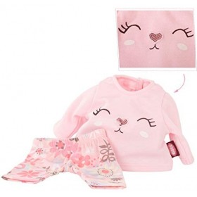 Götz 3403026 Tenue de Poupon Sommerhase - Vêtement pour poupée de T. M - Set de 2&nbsp;vêtements et Accessoires pour poupons de 42