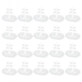 ibasenice Lot de 20 supports de poupée pour filles - Accessoires miniatures - Support de poupée miniature - Support de légend