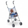 Corolle - Poussette Canne, accessoire, pour poupon 36, 42 et 52cm, dès 3 Ans, Bleue, 9000140730