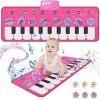 TDDL Tapis Musical Enfant Tapis pour Piano Bébés Enfants Tapis Musicaux Jouets Éducatifs Fête des Enfants Noël Pâques Cadeaux