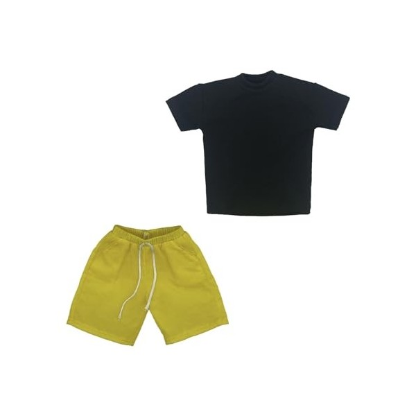 Ronyme T-Shirts et Pantalons de poupée à léchelle 1/6, Accessoires de décoration de poupée pour poupée Masculine de 12 Pouce