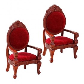 Ciieeo 2 Pièces Fauteuil Pêche Jouets pour Tout-Petits Mini Accessoires pour Poupées Jouets pour Enfants Jouets pour Nourriss