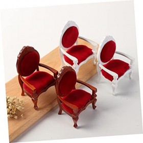 Ciieeo 2 Pièces Fauteuil Pêche Jouets pour Tout-Petits Mini Accessoires pour Poupées Jouets pour Enfants Jouets pour Nourriss