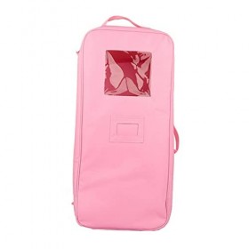 Amagogo Valise de Voyage Sac de Rangement de Poupée Accessoires de Sac de Rangement de Vêtements de Poupée, Valise Multi-poch