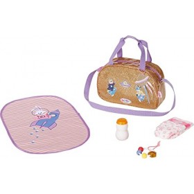 BABY born Happy Birthday Sac à Langer- Pour les Tout-petits de 3 Ans et Plus - Parfait pour les Enfants - Contient une Couche