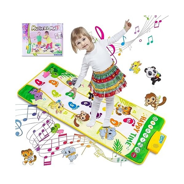 Tapis musical piano pour bébés et enfants