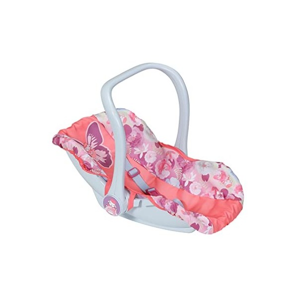 Baby Annabell Active Siège Confortable 706657 - Accessoire pour Poupées de 36 cm/43 cm - Porte-Bébé & Siège 2-en-1, avec 1 Ho
