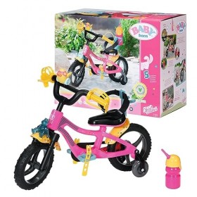 BABY born Vélo pour Poupée de 43 cm - pour les Petites Mains, Jeu Créatif Suscite lEmpathie et Développe les Aptitudes Socia