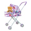 Poussette de poupée,Poussette de poupée pour Enfant Facile à Plier - Accessoires de poupée pour Fille à partir de 3 Ans Acces