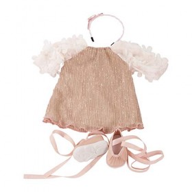 Götz 3402299 Ensemble Glitter&nbsp;Glamour - Amelie - Vêtements pour poupées de T. XL - Set de 4&nbsp;vêtements et Accessoires pour pou